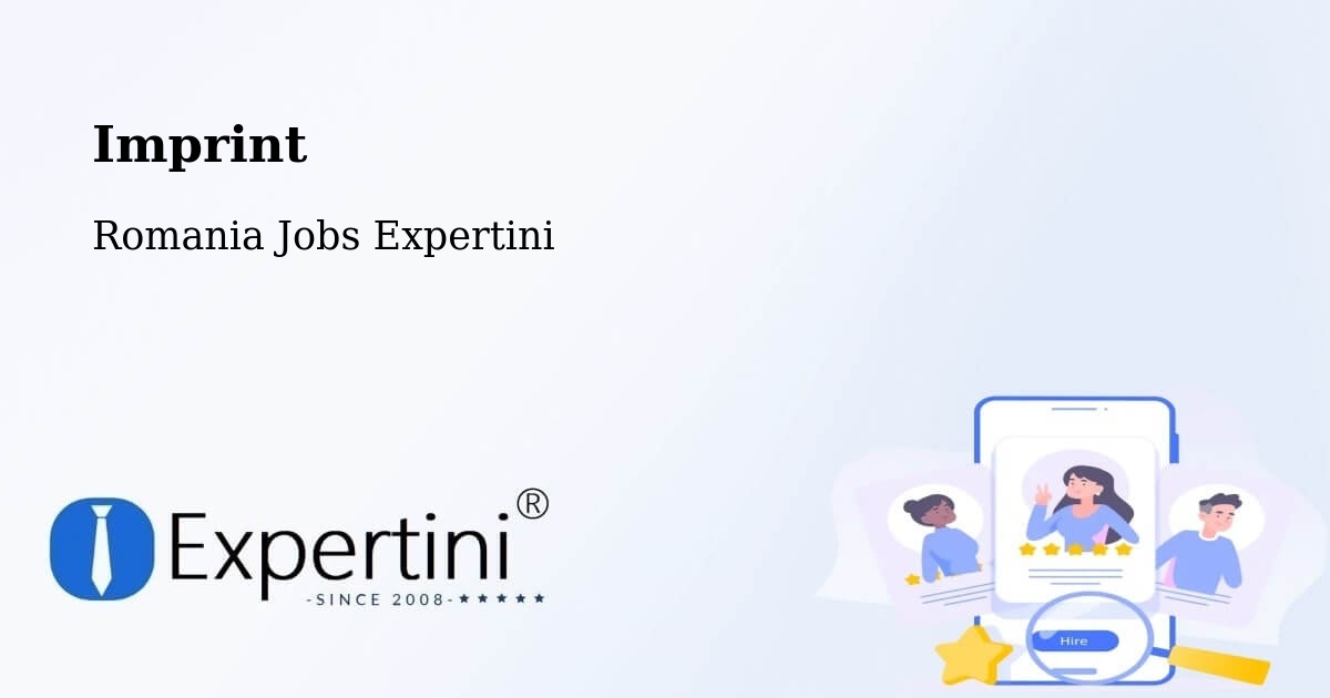 Imprint – Comuna Gălăuţaş - Romania Jobs Expertini